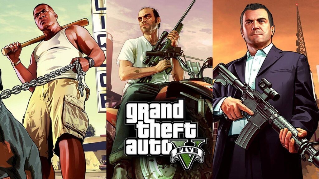 gta-V بازی جهان باز