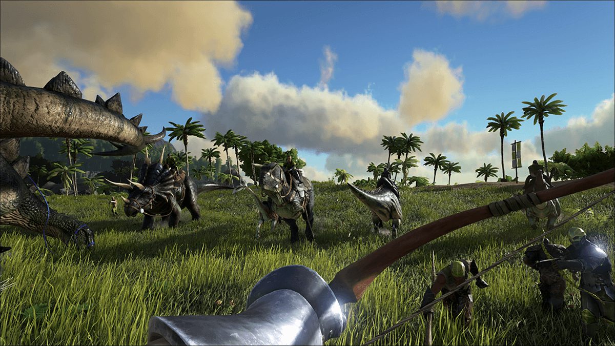 بازیArk: Survival Evolved.