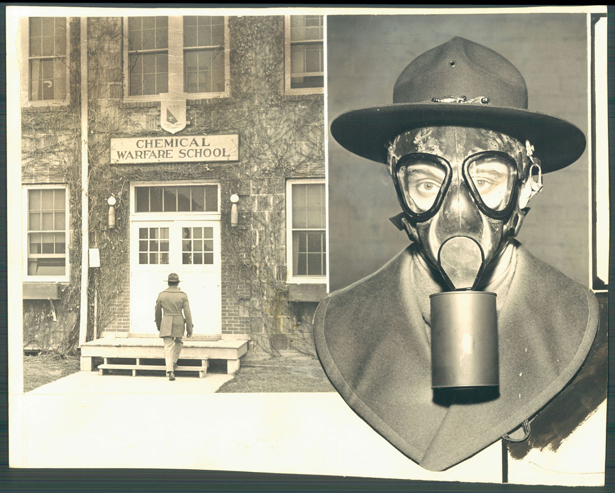 EDGEWOOD ARSENAL MD (SCENES) CHEMICAL WARFARE